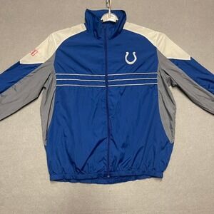 Indianapolis Colts Jacket Mens XXL 2XL Blue SI G-III Apparel NFL Full Zip